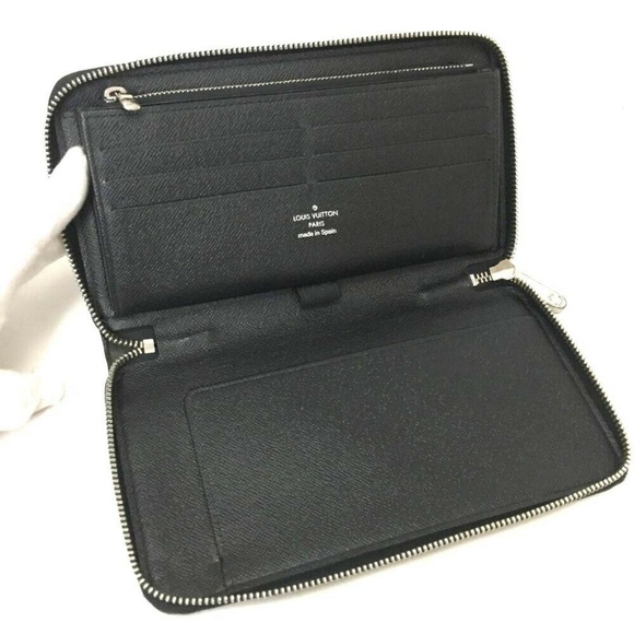 💯 Auth Louis Vuitton Zippy Organizer Graphite - Picture 5 of 8